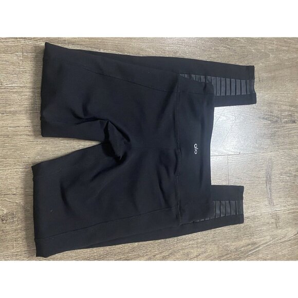 ALO Black Compression Leggings Size S 2256 - Picture 6 of 6